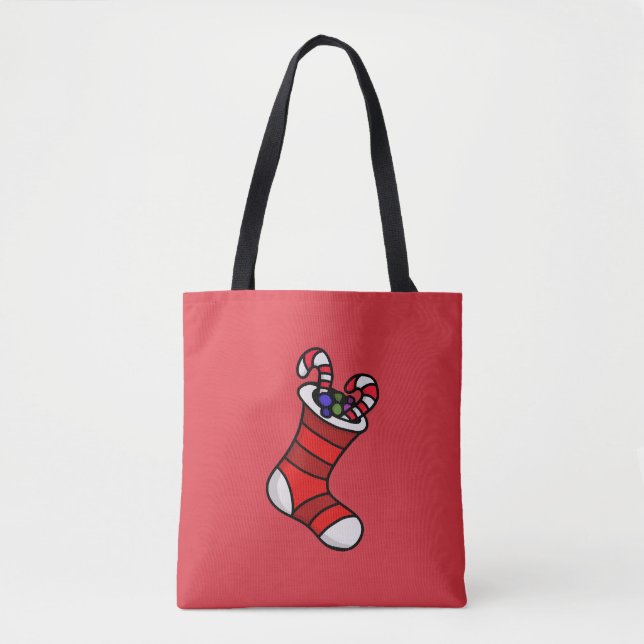 Tote Bag Stockage de Noël (Devant)