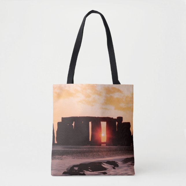 Tote Bag Stonehenge, solstice d'hiver (Devant)