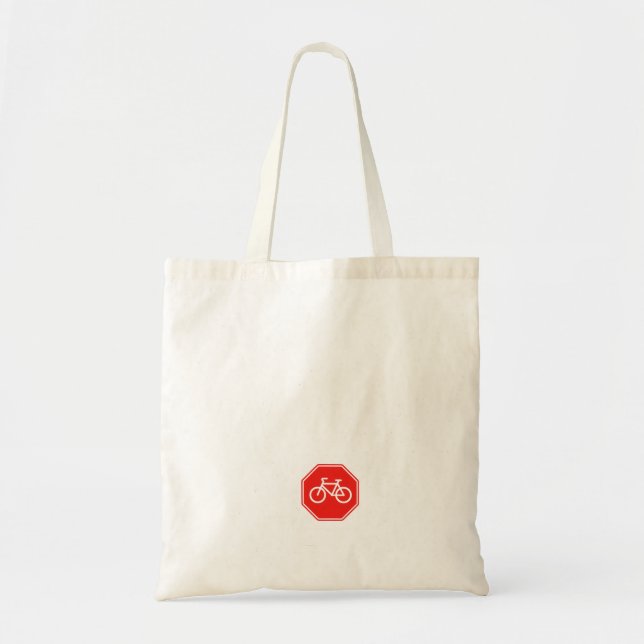 Tote Bag Stop vélo (Devant)