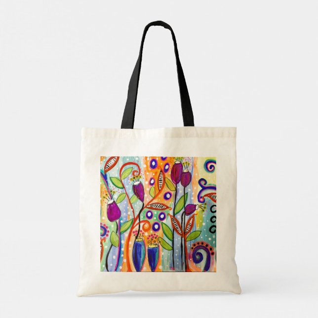 Tote Bag Strange Garden - Hope Heyer Design (Dos)