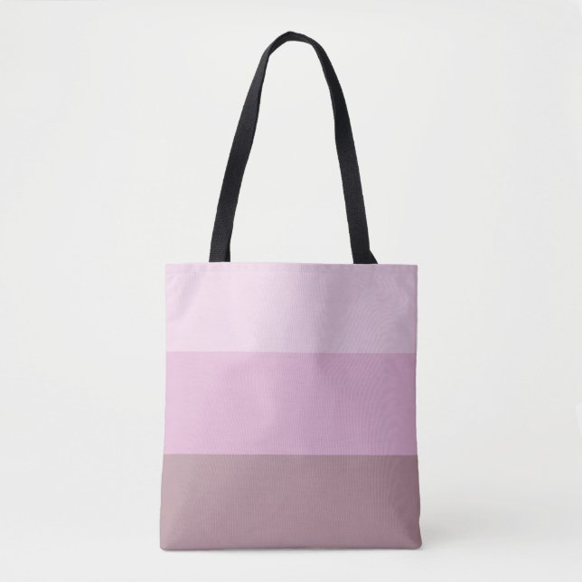 Tote Bag Striped ombre (Devant)