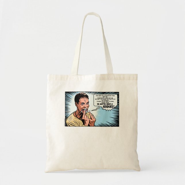 Tote Bag Stu Macher Scream Movie Comic Panneau d'adaptation (Devant)
