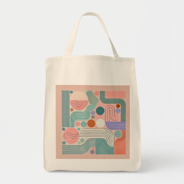 Tote Bag Style d'art vintage fourre-tout (Devant)