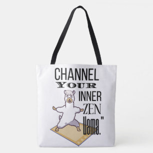 TOTE BAG STYLE DE CITATION DE LLAMA