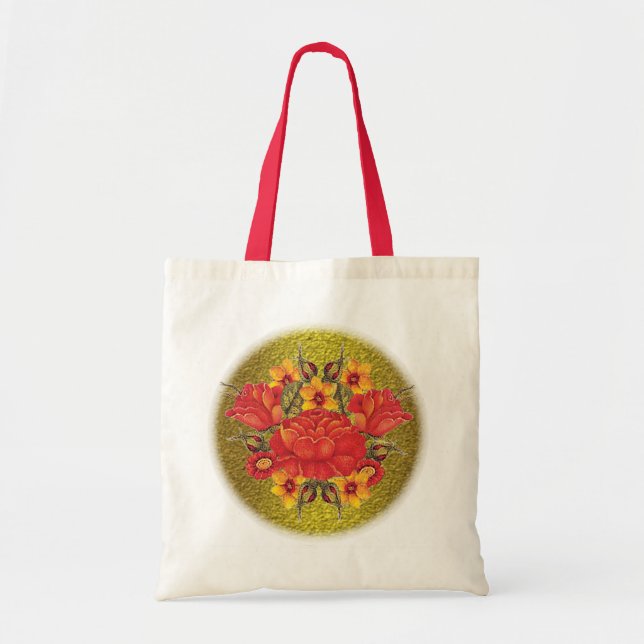 Tote Bag Style de peinture orientale (Devant)