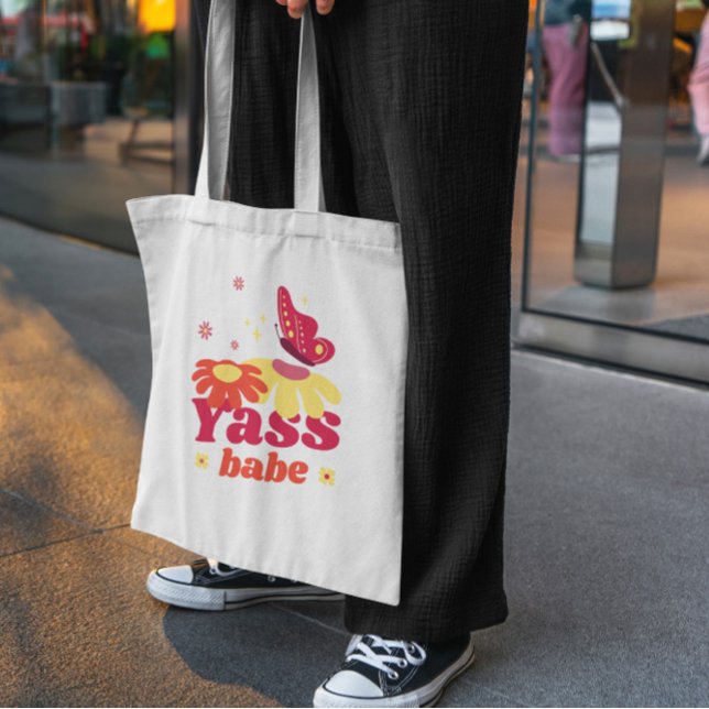 Tote Bag Style de vie rétro Floral (Créateur téléchargé)