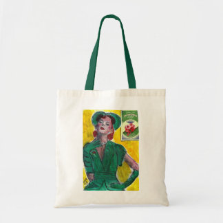 Tote Bag Style des années 1940 d'annonce de parfum