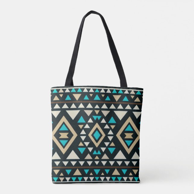 Tote Bag Style géométrique moderne du Sud-Ouest  (Dos)