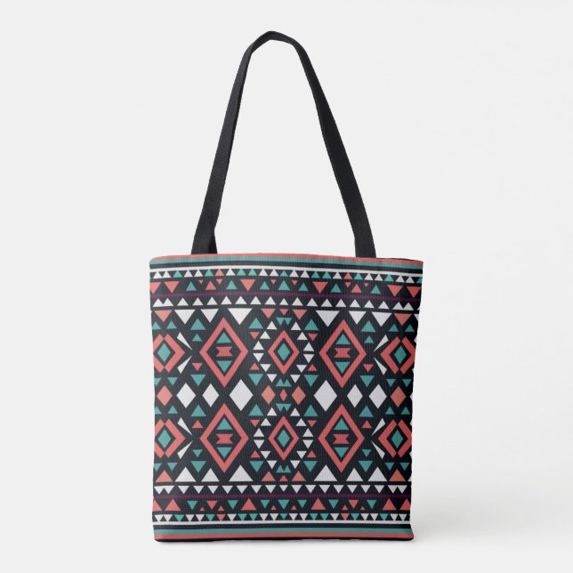 Tote Bag Style géométrique moderne du Sud-Ouest  (Dos)