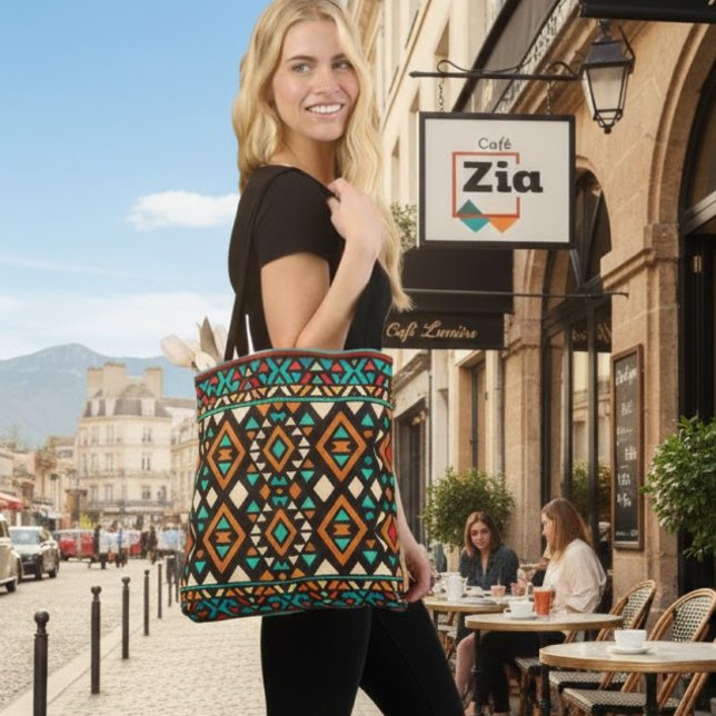 Tote Bag Style géométrique moderne du Sud-Ouest  (Créateur téléchargé)