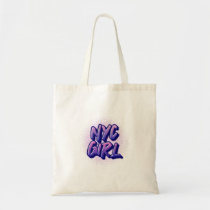 Tote Bag Style Graffiti pour fille NYC
