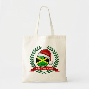Tote Bag Style jamaïcain gai de Noël de drapeau