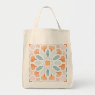 Tote Bag Style marocain dans le bleu et l'orange 2