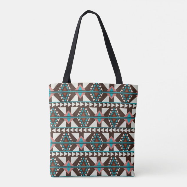 Tote Bag Style moderne de diamants du Sud-Ouest (Dos)