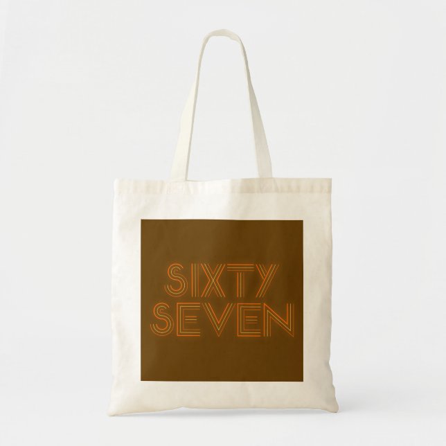 Tote Bag Style Rétro 67 (Devant)