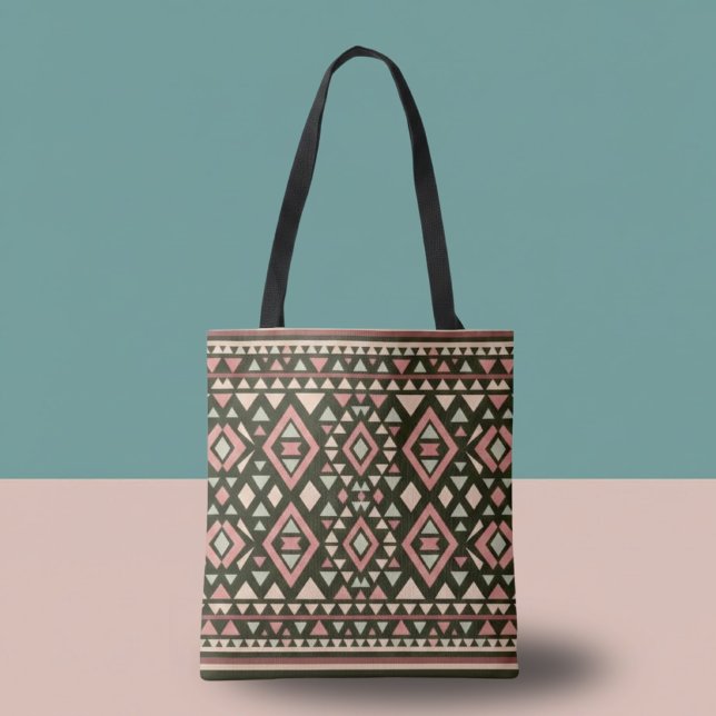Tote Bag Style Sud-Ouest Géométrique Moderne (Créateur téléchargé)