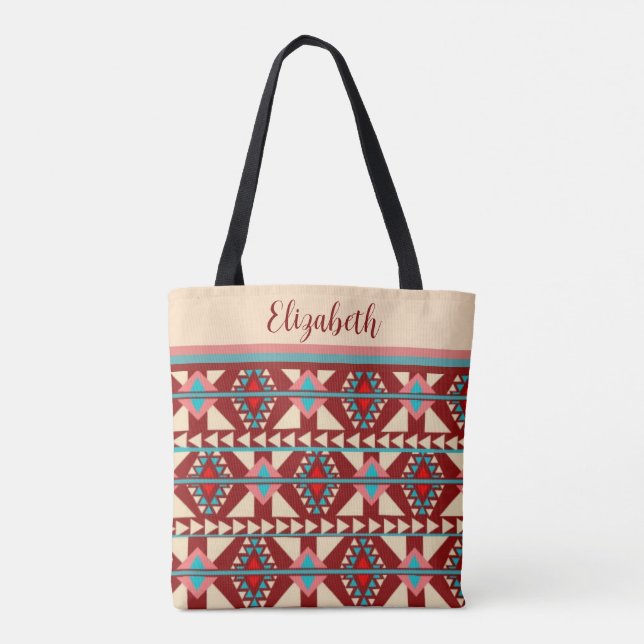 Tote Bag Style sud-ouest moderne (Dos)