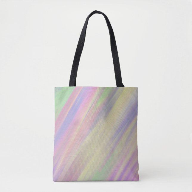 Tote Bag Style Tie-Dye Multicolore Fond (Devant)