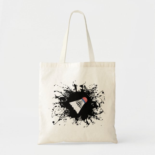 Tote Bag Style urbain de badminton (Devant)
