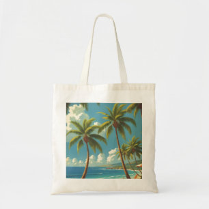 Tote Bag Style Vintage Hawaïen Voyage Aloha D'Hawaï