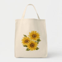 Style vintage Sunflowers Farmhouse