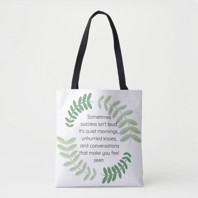 Tote Bag Succès silencieux (Devant)