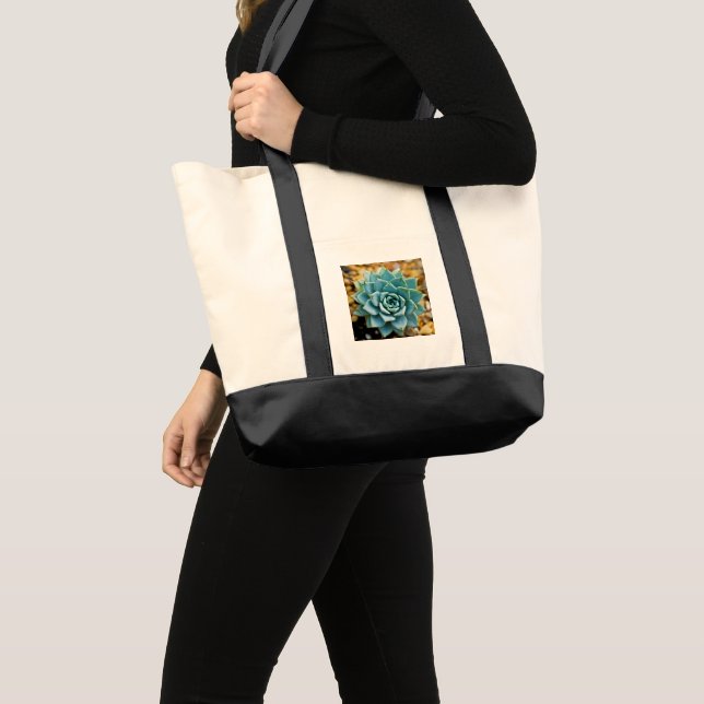 Tote Bag Succulent (Devant (produit))