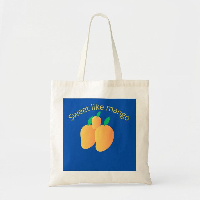 Tote Bag Sucré comme la mangue (Devant)