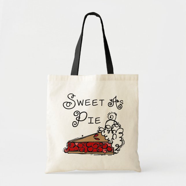 Tote Bag Sucre comme tarte (Devant)