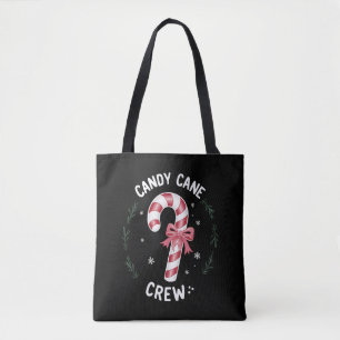 Tote Bag Sucre de canne Crew Funny Noël bonbon Lover Noël