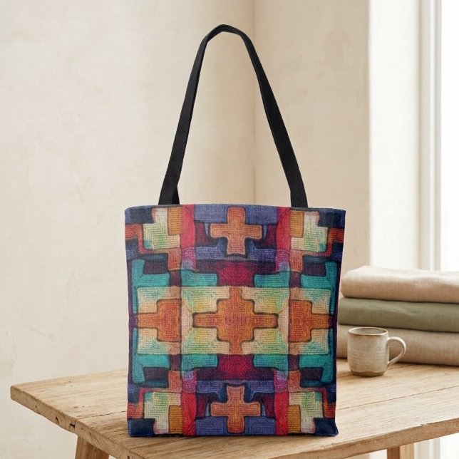 Tote Bag Sud-Ouest abstrait  (Créateur téléchargé)