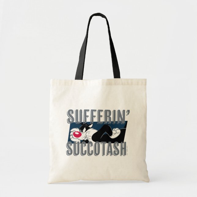 Tote Bag Sufferin' Succotash SYLVESTER™ Découpe (Devant)