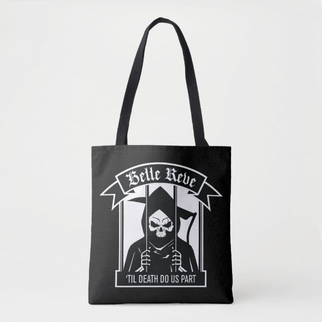 Tote Bag Suicide Squad | Belle Reve Reaper Graphic (Devant)