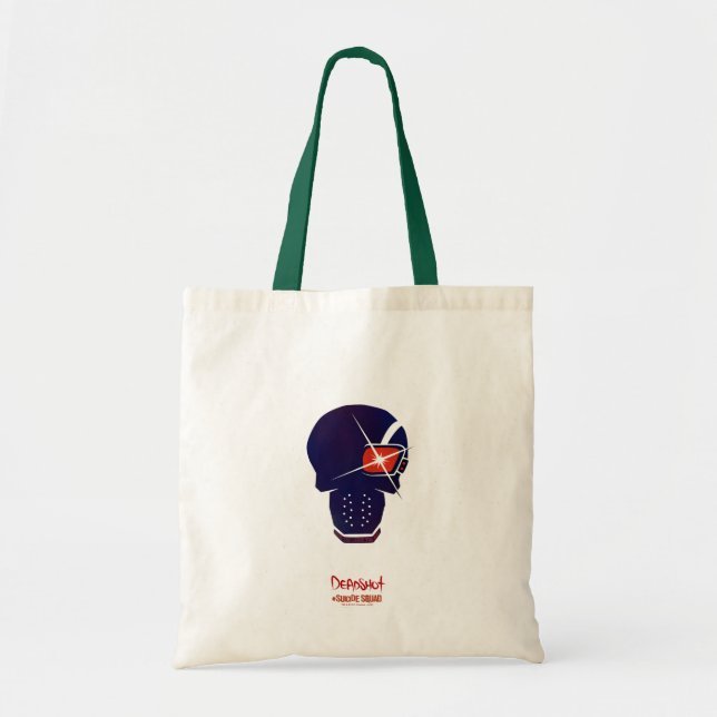 Tote Bag Suicide Squad | Deadshot Head Icon (Devant)