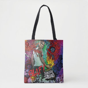 Tote Bag Suicide Squad   Diablo Character Graffiti