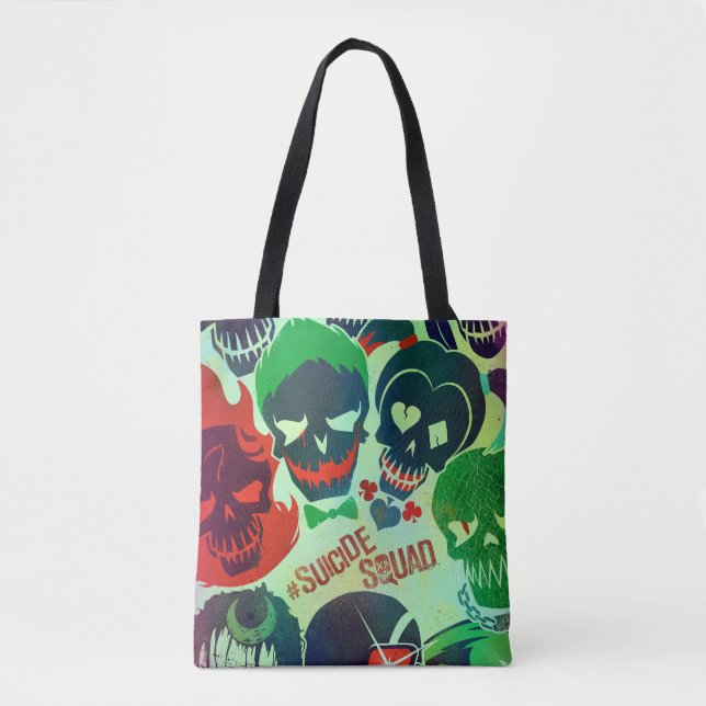 Tote Bag Suicide Squad | Group Toss (Devant)