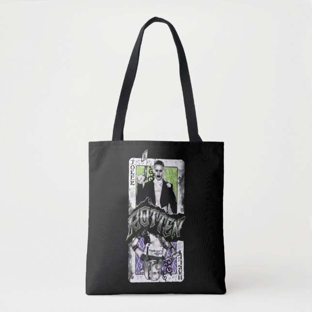 Tote Bag Suicide Squad | Joker & Harley Rotten (Devant)