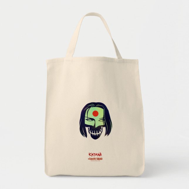 Tote Bag Suicide Squad | Katana Head Icon (Devant)