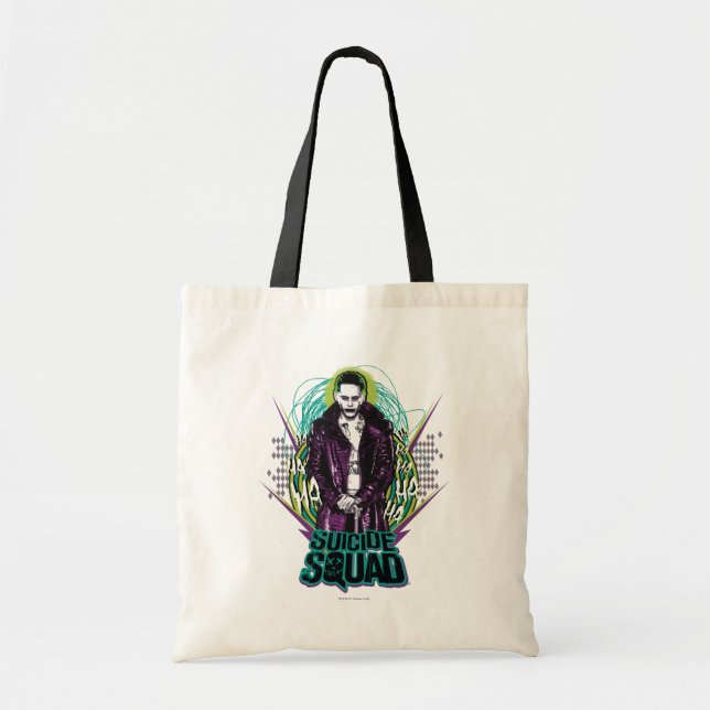 Tote Bag Suicide Squad | Retro Rock Graphic (Devant)