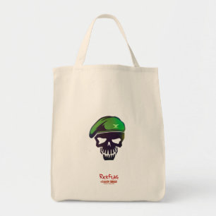 Tote Bag Suicide Squad   Rick Flag Head Icon