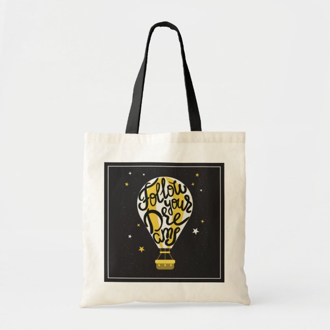 Tote Bag Suivez votre ballon de rêves (Devant)
