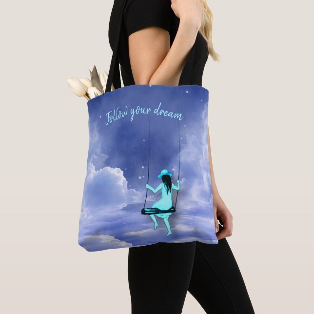Tote Bag Suivez votre rêve (De près)