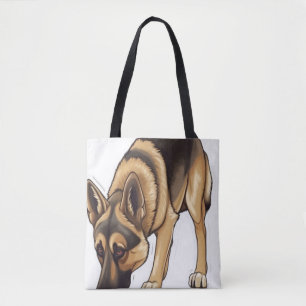 Tote Bag Suivi berger allemand