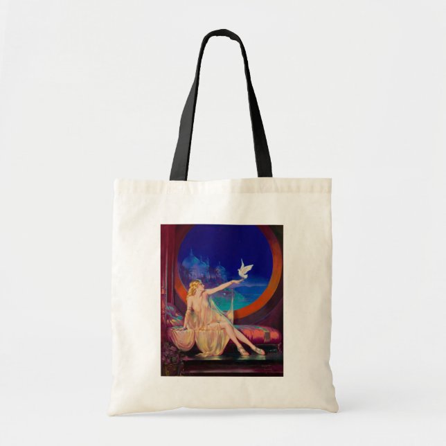 Tote Bag Sultana la concubine du sultan arabe 1925 (Devant)