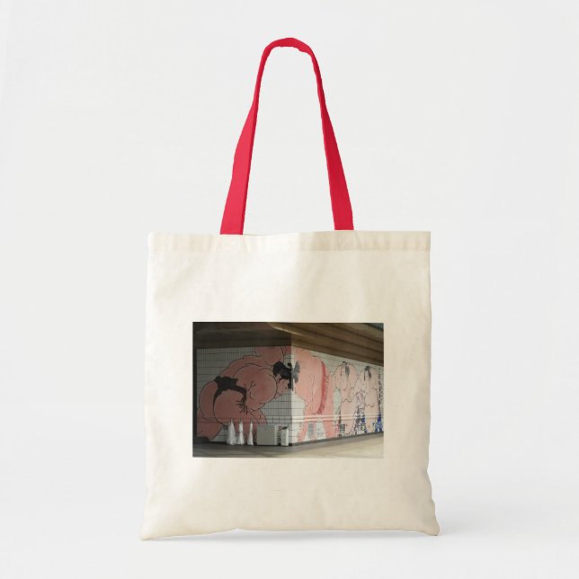 Tote Bag Sumo Mural Art (Devant)