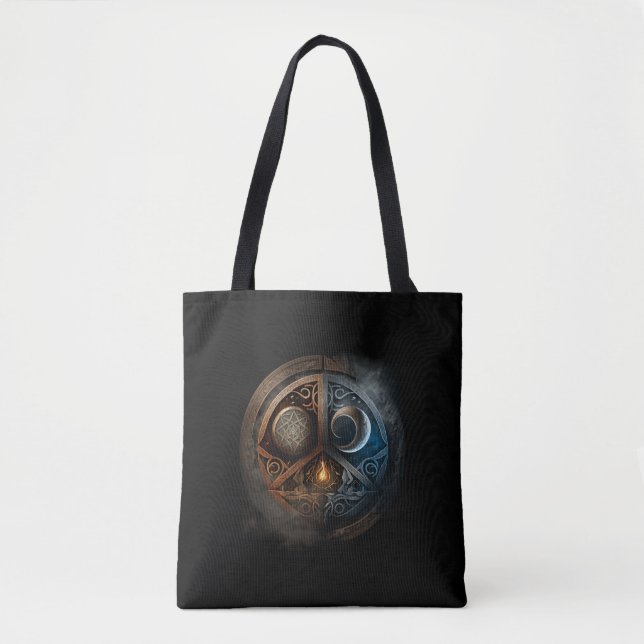 Tote Bag Sun & Moon Yin-Yang