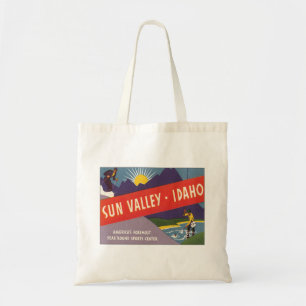 Tote Bag Sun Valley vintage Idaho
