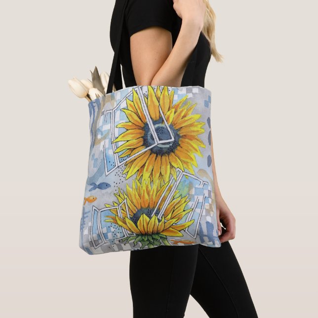 Tote Bag Sunflower Dreams Fourre-tout (De près)