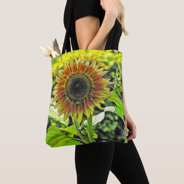 TOTE BAG SUNFLOWER FOURRE-TOUT (De près)