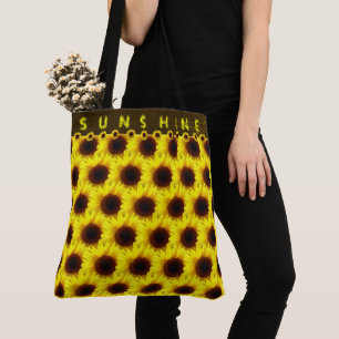 Tote Bag Sunflower Sunshine Grande cabine